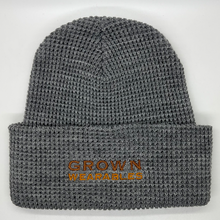 Load image into Gallery viewer, Embroidered G-Corn Waffle Knit Beanie
